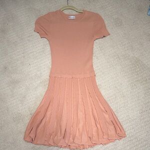 RED Valentino Peach Mini Dress
